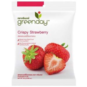 Fraise Lyophilisé GREENDAY 25g