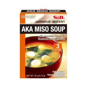 Instant AKA Miso Soup 30g S&B